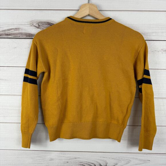 Boys GAP‎ Logo Sweater Yellow NEW Boys Size S 6-7 - Picture 5 of 5